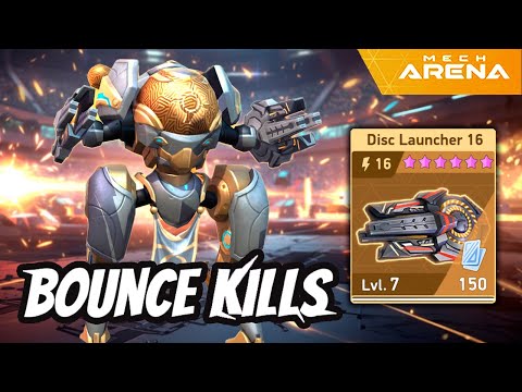 Solis + Disc Launcher 16 = bounce and delete!