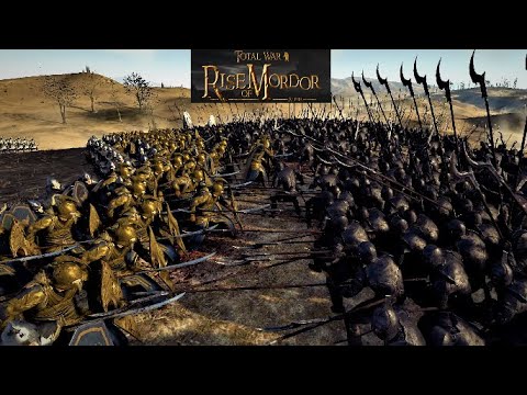 Arnor & Noldor Meet Dol Guldur In The Barrow Downs - Total War Attila The Dawnless Days - Battle