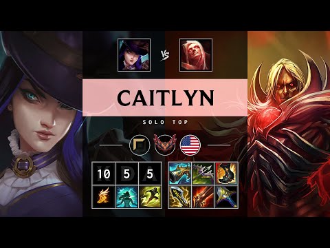 Caitlyn Top vs Vladimir - NA Grandmaster Patch 25.13
