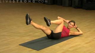 Video de entrenamiento de bicycle crunches para fortalecer oblicuos