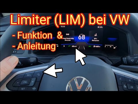 VW Speed-Limiter (LIM) / Geschwindigkeitsbegrenzer im Polo,Golf,Tiguan,Touran,T-Roc,T-Cross,Passat