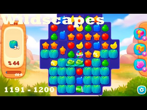 Wildscapes Level 1191 - 1200 HD Walkthrough | 3 - match game | gameplay | android | ios | pc | app