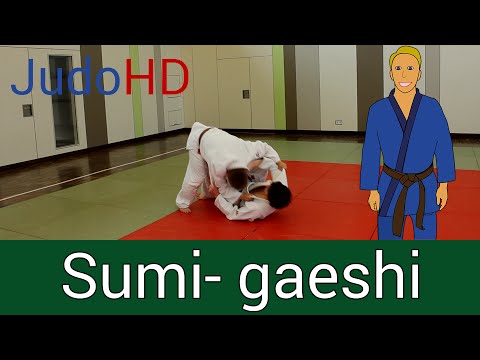Grün: Sumi- gaeshi [Judo]