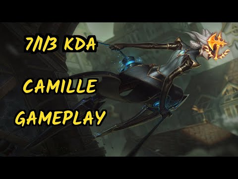 Elwind (CAMILLE) vs JARVAN IV - 7/1/3 KDA TOP GAMEPLAY - EUW Ranked DIAMOND