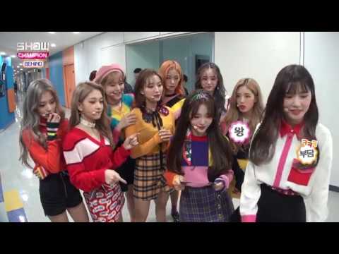 181204 fromis_9 (프로미스나인) - Show Champion Behind