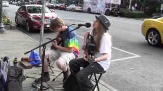 Art and Sawyer Fredericks- Original "4 Pockets" in Saratoga Springs
