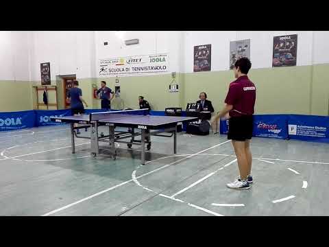 PUGLISI FABRIZIO vs CAPPUCCIO MARCO ANTONIO - Incontro di tennistavolo serie A2