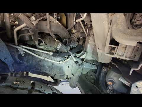2014 6.7 Cummins water pump replacement/ fluid drain....the EASY way.