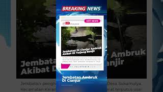 Download lagu 🚨 BREAKING NEWSJembatan penghubung di Kampung Cibogo, Desa Ciwalen, Sukaresmi, Cianjur, ambruk mp3