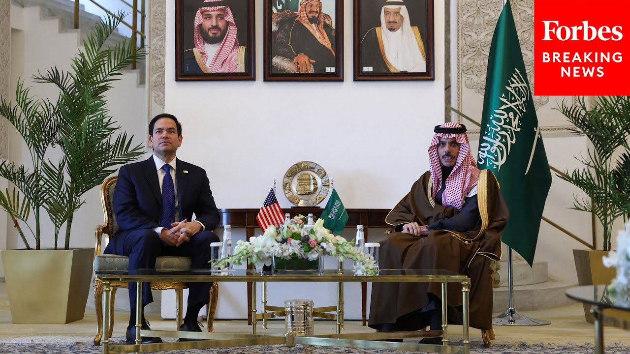 Secretary Of State Marco Rubio Arrives In Saudi Arabia For Talks To End Russia-Ukraine War