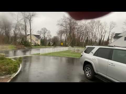 Mini hailstorm in March!!