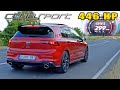 446HP VW Golf GTI MK8 Clubsport ACCELERATION POV TOP SPEED SOUND