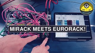 Video thumbnail for miRack Meets Eurorack - Worlds Are Colliding! by Electronisounds Audio
