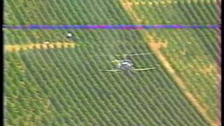 preview picture of video 'reportage fr3 traitement par helicoptere en champagne 1987'