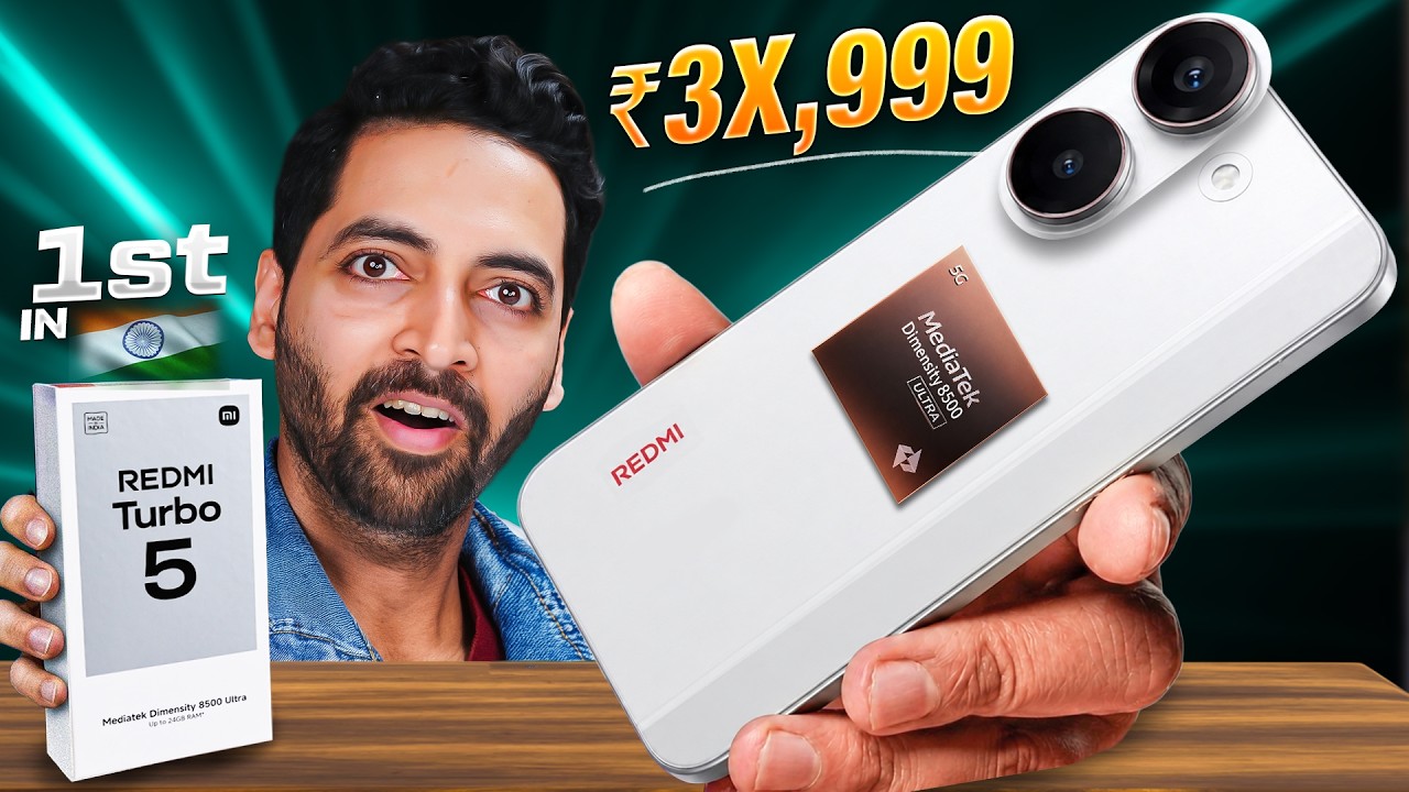 Redmi Turbo 5 Unboxing : Redmi's Biggest Comeback 🔥
