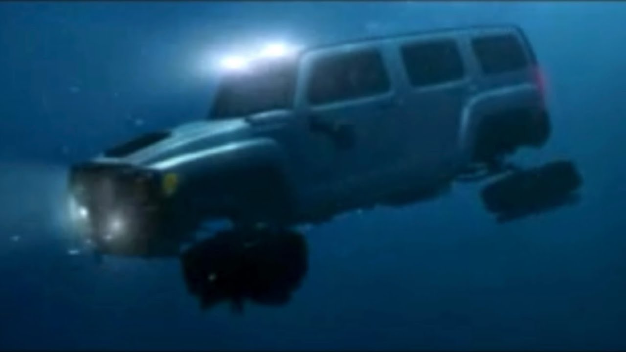 HUMMER H3がボンドカーみたいなCM