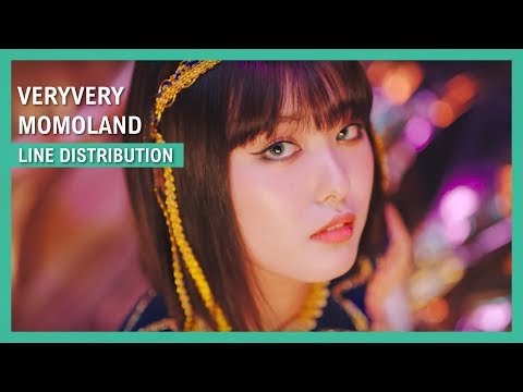 MOMOLAND - VeryVery Line Distribution