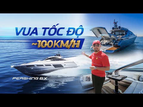 Đánh giá Du Thuyền Hạng Sang SIÊU TỐC ĐỘ Pershing 6X - MẠNH MẼ, TINH XẢO & TÂN TIẾN | Yacht Reviews