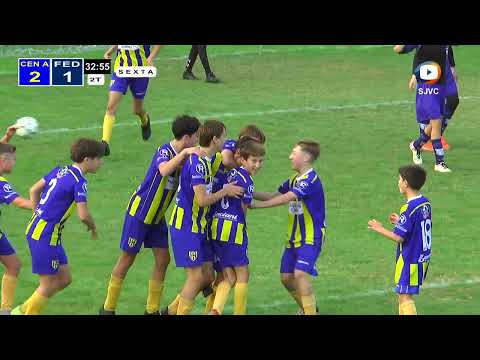 Goles en Inferiores CENTENARIO A vs FEDERACIÓN - 9na Fecha Torneo Apertura Liga InterProvincial