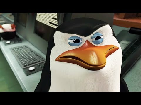 Capa de DreamWorks Madagascar em Português | Pinguins no Controle do Navio - Madagascar | Desenhos Animados