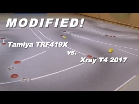 Tamiya TRF419X vs. Xray T4´17 - Modified Duell 🚗✨