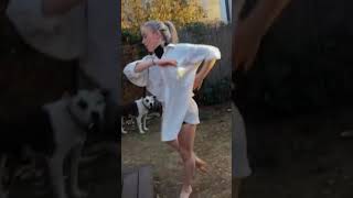 Billie Eilish dancing before injury 2015 #shorts