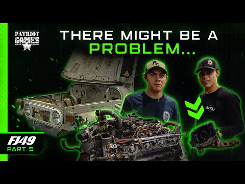 FJ49 Part 5 - Does This Thing Even Run? VDJ Engine Is Back Out!