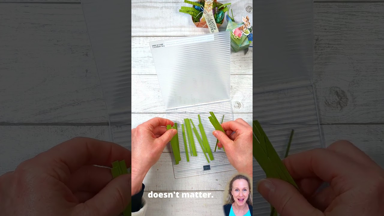 How to Make Easter Grass