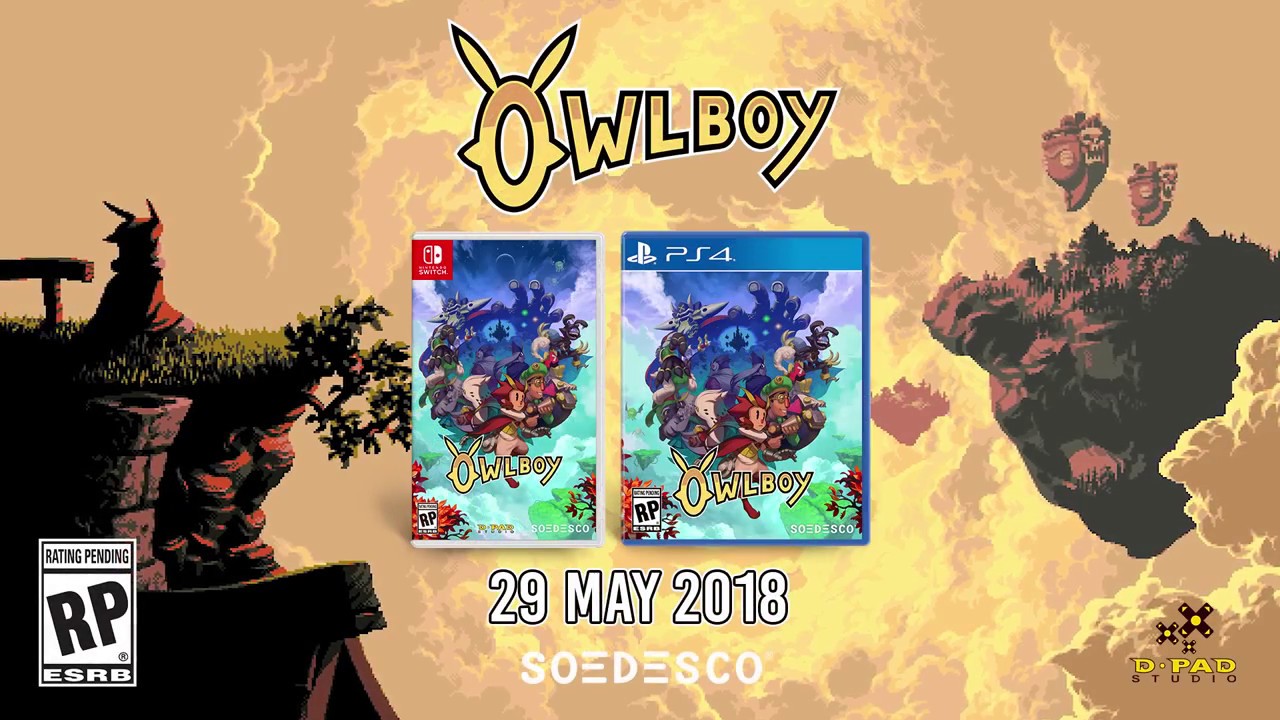 Owlboy - Gameplay trailer - ESRB - YouTube