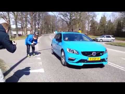 Volvo V60 Polestar Launch Control With Amazing Sound! - 1080p HD