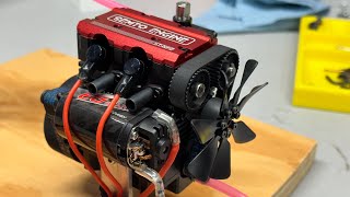 NITRO 2 Cylinder 4 Stroke Engine Build And Test