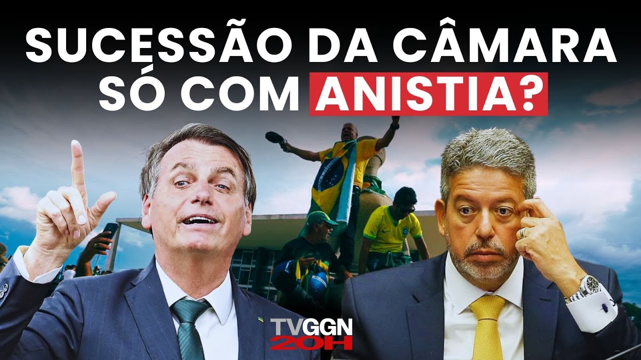 BOLSONARISTAS QUEREM SUCESSOR DA CÂMARA FAVORÁVEL A ANISTIA DE GOSPISTAS DO 8/1 | TVGGN20H | (09/09)
