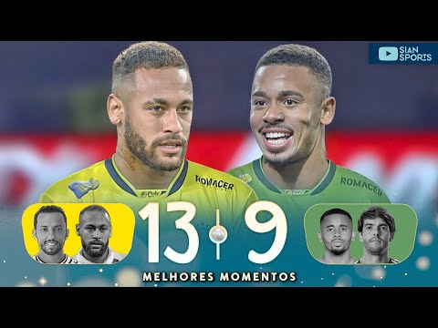 NOBODY STOPPED NEYMAR! STAR PUT ON A SHOW WITH 4 GOALS IN EPIC MATCH AGAINST KAKÁ AND GABRIEL JESUS