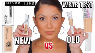 MAYBELLINE SUPERSTAY ACTIVEWEAR VS ORIGINAL FULL COVERAGE CONCEALER+ALL DAY WEAR TEST|MagdalineJanet