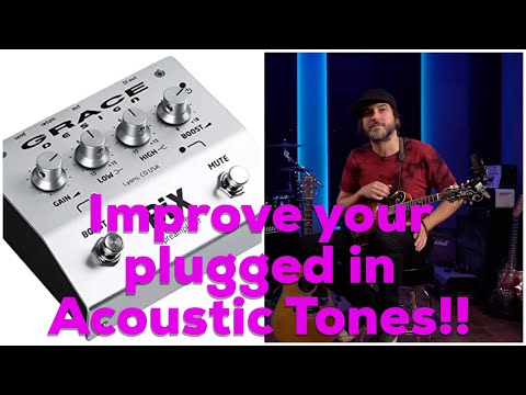 Woodshed episode 34 - Improve your acoustic tone when you have to plug in.