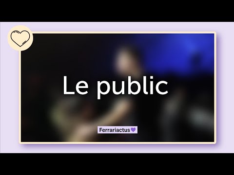 Anesthésie Générale : Jérémy et le public.