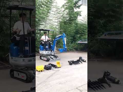 Multifunctional Farmland Crawler Mini Excavator
