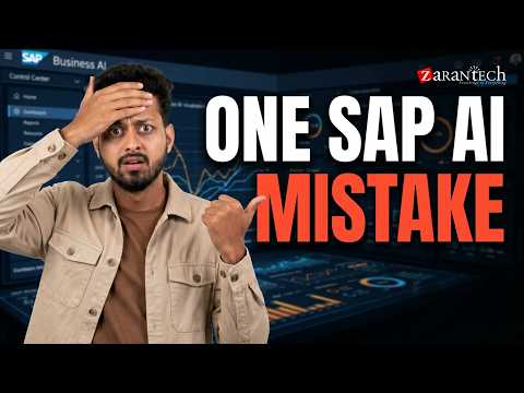 SAP AI Masterclass Live Demo ZaranTech