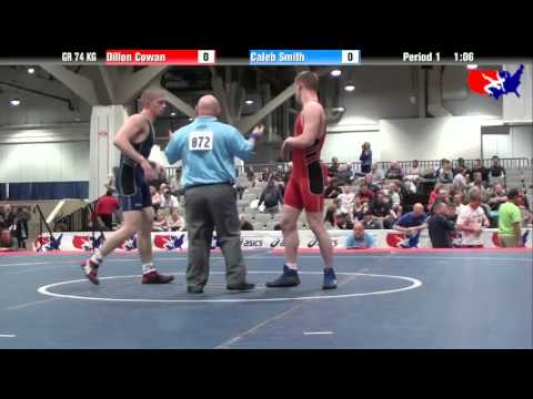 Dillon Cowan vs. Caleb Smith at 2013 Las Vegas/ASICS U.S. Open