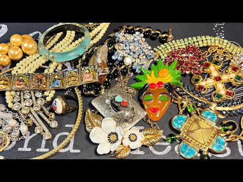Rare Vintage & Antique Jewelry Unboxing - Multi-Consignor Special!