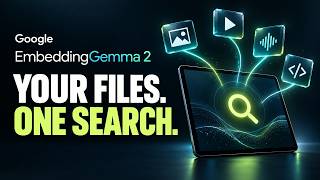 Google's EmbeddingGemma 2: Search Your Files Like Never Before