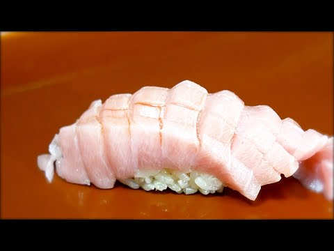 大トロの握り【寿司の握り方】