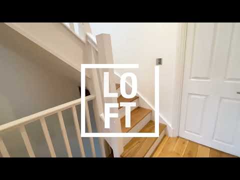 Loft conversions uk.  Classic STAIRS for loft conversion with OAK steps.