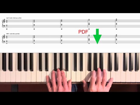 Jazz Piano: Chord Voicing And Voice Leading Lesson 4: Pentatonic Chords