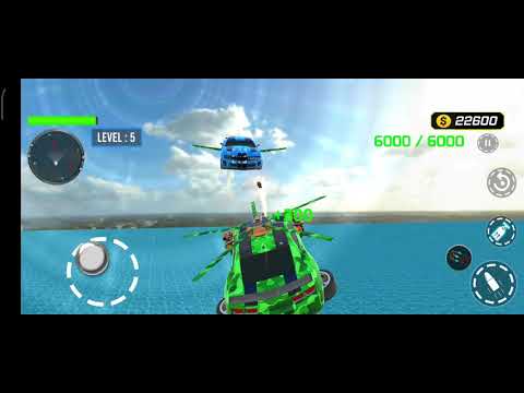 Flaying Robot Car Transformation 2021 Grand Car Fights Android Gameplay Full HD