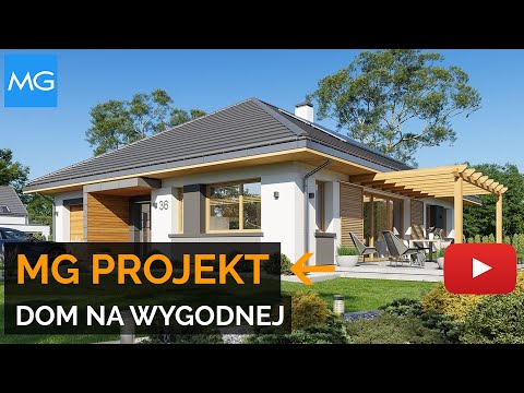 Projekt Dom na Wygodnej MG Projekt - 131,64 m2