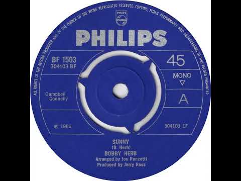 UK New Entry 1966 (285) Bobby Hebb - Sunny