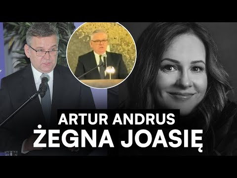 Artur Andrus żegna Joannę Kołaczkowską. Spełnił jej nietypową prośbę