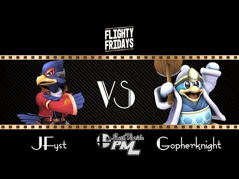 JFyst (Falco) Vs Gopherknight (King Dedede) Losers Finals, Flighty Friday's PM!