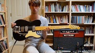 Nystrum Guitars "Labella" with TV Jones pickups demo